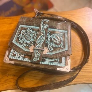 Patricia Nash Leather Stella Crossbody